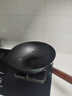 美的（Midea）鐵鍋炒鍋精鐵健康無(wú)涂層不易粘平底煎鍋燃?xì)怆姶艩t通用 曬單實(shí)拍圖