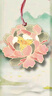 獅洛德 書(shū)簽金屬教師節禮物創(chuàng  )意中國風(fēng)書(shū)簽國潮流蘇送老師禮盒款 牡丹 曬單實(shí)拍圖