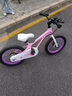 優(yōu)貝（RoyalBaby）兒童自行車男女鎂合金單車 月亮系列4-7歲 宇航員16寸 粉色 曬單實拍圖
