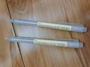 無(wú)印良品（MUJI） 凝膠中性墨水圓珠筆筆桿 學(xué)生文具 半透明 按壓式 1 曬單實(shí)拍圖