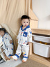 巴帝巴帝秋冬新款純棉嬰幼兒男童家居服套裝寬松舒適透氣 遨游太空 90 曬單實(shí)拍圖