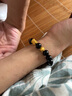 ALLOVE貔貅黃金手鏈男士足金轉(zhuǎn)運珠手串七夕情人節(jié)禮物送男朋友老公生日 曬單實拍圖