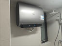 美的（Midea）60升玲瓏超薄雙膽扁桶電熱水器3300W家用一級能效鎂棒免換速熱F6033-UD5(HE)以舊換新國家補貼 曬單實(shí)拍圖