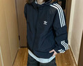 adidas經(jīng)典三條紋運動(dòng)連帽夾克外套男女秋季阿迪達斯三葉草 黑色   L 曬單實(shí)拍圖
