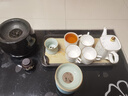 雅瓷汝窯茶漏功夫茶具喝茶配件陶瓷濾茶器過濾天青色汝瓷清源茶濾 汝窯清源茶濾 曬單實拍圖