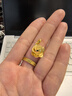 周生生黃金吊墜 玫瑰花 幸?；ㄕZ(yǔ)足金掛墜 不含項鏈72931P計價(jià) 3.25克 曬單實(shí)拍圖