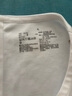 無印良品（MUJI）女式?jīng)龈蟹雷贤饩€蝙蝠袖T恤 短袖上衣打底衫女款涼感物語硬核防曬 白色 XL (165/92A) 曬單實拍圖