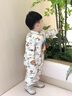 巴拉巴拉【商場(chǎng)同款】童裝嬰兒連體衣輕薄羽絨服冬裝寶寶衣服外出萌趣 白咖色調00315-白鴨絨 90 充絨量48g 曬單實(shí)拍圖