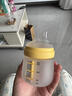 小雅象防脹氣玻璃奶瓶新生兒0-3個(gè)月嬰兒奶瓶 160ml S號(hào)奶嘴（標(biāo)準(zhǔn)款） 曬單實(shí)拍圖