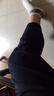 【純棉】男女同款寬松戶(hù)外運動(dòng)褲子夏季男士褲子夏季薄款休閑褲男 【純棉彈力】深藍直筒 4XL 175-190斤 曬單實(shí)拍圖