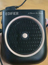 漫步者（EDIFIER）MF2小蜜蜂擴音器 教師老師導游導購講解員上課教學專用有線無線便攜式大功率麥克風音箱播放器喇叭 雅典黑【無線版】丨無線麥克風+腰帶 曬單實拍圖