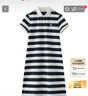 Marc O'Polo/MOP 2025夏季新款品牌經(jīng)典條紋設計收腰POLO連衣裙女裝 條紋S02 L 曬單實(shí)拍圖
