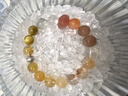 妙璽定制天然水晶手鏈女五行補(bǔ)金木水火土平衡綠幽靈發(fā)晶白黃水晶手串 【10mm單圈】 曬單實拍圖