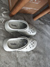 斯凱奇（Skechers）洞洞鞋女士秋季涼拖鞋泡泡鞋厚底增高外穿沙灘鞋踩屎感 曬單實(shí)拍圖