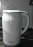 美的（Midea）電燒水壺電熱水壺家用1.5L大容量316L食品級(jí)不銹鋼無(wú)縫內(nèi)膽雙層防燙自動(dòng)斷電MK-HJ1566-PRO 曬單實(shí)拍圖