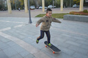 特步（XTEP）兒童滑板雙翹板男女專業(yè)款青少年初學者【中小學滑板課程必備】 曬單實拍圖