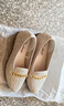 斯凱奇（Skechers）女鞋夏季法式小香風(fēng)淺口單鞋通勤時(shí)尚透氣平底鞋休閑鞋158803 曬單實(shí)拍圖