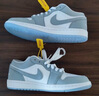 【95成新】耐克NIKE籃球鞋女AJ1喬1AIR JORDAN 1運動(dòng)鞋DC0774-105白灰38.5   曬單實(shí)拍圖
