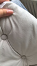 科潤(rùn)沙發(fā)電腦椅人體工學(xué)椅子辦公學(xué)習(xí)家用舒適久坐臥室化妝宿舍書桌椅 嬰膚科技布-米白色 固定扶手 +11cm軟雙墊 曬單實(shí)拍圖