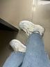 adidas 閃回鞋 RESPONSE CL貼合老爹鞋男女阿迪達斯官方三葉草   白色/灰綠色/淺灰色   37 曬單實(shí)拍圖