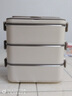 飯盒上班族小學(xué)生316L不銹鋼多層分隔便當(dāng)盒帶飯餐盤T5309+Z5069 曬單實拍圖