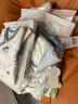 貝肽斯嬰兒衣服春秋季長(cháng)袖連體衣純棉新生兒哈衣男女寶寶初春裝睡衣 曬單實(shí)拍圖