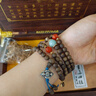 香管家越南芽莊黑奇楠沉香手串108顆倪妮同款沉水老料棋楠佛珠女款手鏈 99分沉水約6mm*108顆*總重28g 曬單實拍圖
