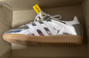 阿迪達斯 （adidas）三葉草 七夕禮物女子 SAMBA OG W 休閑鞋 JR0035 金屬銀 38 曬單實(shí)拍圖