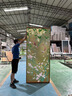 掐絲琺瑯彩輕奢高端屏風(fēng)隔斷客廳藝術(shù)玻璃別墅入戶門玄關(guān)抽象透光 款1/一平方（邊框另外計(jì)算） 曬單實(shí)拍圖