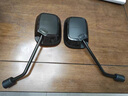ZIHU電動(dòng)摩托車(chē)加寬后視鏡踏板車(chē)反光鏡通用三輪電摩凸面鏡子 380加強(qiáng)款凸面鏡一對(duì)/8mm 曬單實(shí)拍圖
