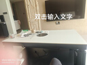富炬【新品上市】新款電暖茶幾升降電暖桌取暖桌長方形家用室內(nèi)取暖爐烤火桌語音控制取暖茶機(jī)電爐客廳 雅居簡尚亮光白+語音+移動(dòng)+高效電陶爐 138*75 曬單實(shí)拍圖