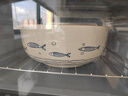 千夜湯碗大號雙耳湯碗家用陶瓷碗高顏值可明火砂鍋防燙湯盆碗水煮魚(yú) 10.5英寸雙耳湯碗—咕嘟魚(yú)1個(gè)裝 曬單實(shí)拍圖