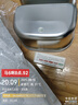 WCZ德國高端不銹鋼飯盒上班族專用316學生餐盒可微波爐加熱分格食品 三層食品級316材質(zhì)/五格含袋  4100ml 曬單實拍圖