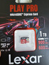 雷克沙（Lexar）1TB TF（MicroSD Express）存儲(chǔ)卡 讀900MB/s 寫600MB/s 游戲機(jī)Switch2專用內(nèi)存卡（PLAY PRO） 曬單實(shí)拍圖