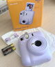 富士（FUJIFILM）一次成像相機拍立得 mini12海外版 升級款 拍立得旅游拍照送禮物 mini12 紫 官方標配+20張白邊相紙 曬單實(shí)拍圖