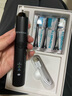 羅曼（ROAMAN）電動(dòng)牙刷牙醫(yī)推薦48000高振頻護(hù)齦送情侶成人男女朋友生日七夕情人節(jié)禮物6刷頭家電國(guó)家補(bǔ)貼T3黑 曬單實(shí)拍圖