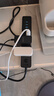 公牛（BULL）小白快充系列插座轉(zhuǎn)換器 智能USB TYPE-C口接線板 插排插板插排 【C口20W快充】全黑1.8米 UU4203 曬單實拍圖