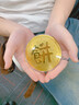 中國(guó)黃金（CHINA GOLD）黃金大餅1g克足金畫(huà)大餅金片擺件紀(jì)念日生日禮物送女朋友老婆生日 足金黃金大餅-1g 曬單實(shí)拍圖