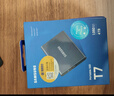 三星（SAMSUNG）4TB Type-c USB 3.2 移動固態(tài)硬盤（PSSD） T7 灰色 NVMe傳輸速度1050MB/s 手機直連筆記本外接 曬單實拍圖
