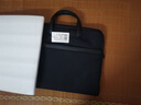 晨光（M&G）文具 事務(wù)包公文包商務(wù)男女職業(yè)文件袋滌綸手提包文件包資料袋 黑色ABB904U1A 曬單實拍圖