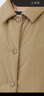 無(wú)印良品（MUJI） 女式 蓬松棉服立領(lǐng)大衣秋冬季外套女款冬裝25年秋冬新品女裝 米色 L (165/88A) 曬單實(shí)拍圖