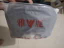雅鹿襪子男士中筒襪四季運動純色透氣吸汗百搭休閑襪 黑中筒- 10雙 曬單實拍圖