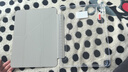 酷盟ipad air7保護套ipad11保護殼2025新款pro11/13英寸平板殼7/8/9/10代平板套自帶筆槽防彎防摔 【冷山灰】贈鋼化膜|Y型折疊-橫豎支撐 iPad air7/6【11英寸】 曬單實(shí)拍圖