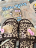 野獸派家居（tbh）三麗鷗Hello Kitty立體造型可調節拖鞋室內可外穿家居鞋 38-39 曬單實(shí)拍圖