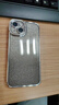 虎克船長 適用蘋果14手機殼帶鏡頭膜iphone14promax全包透明超薄防摔高級感女款輕奢水鉆 蘋果14【銀色-帶鏡頭膜】配鋼化膜 曬單實拍圖