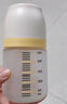 小雅象防脹氣玻璃奶瓶新生兒0-3個(gè)月嬰兒奶瓶 160ml S號(hào)奶嘴（標(biāo)準(zhǔn)款） 曬單實(shí)拍圖
