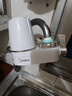 美的（Midea）凈水器水龍頭過(guò)濾器家用自來(lái)水過(guò)濾器凈水器直飲廚房衛生間通用除余氯除水垢雙出水可清洗濾芯 微氣泡一機4芯【12級去除農殘】 曬單實(shí)拍圖