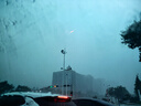 天堂 防紫外線晴雨傘三折 雨傘黑膠防曬太陽傘遮陽晴雨傘 甘酪白 曬單實拍圖
