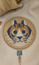戴維貝拉（DAVE＆BELLA）新生兒搖粒絨爬服哈衣男寶寶連體衣小童衣服秋季新款男童外出服 杏色【現貨】 90cm （建議身高80-90cm） 曬單實(shí)拍圖