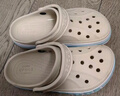 crocs卡駱馳貝雅卡駱班洞洞鞋|205089 冬日白/彩色-1LI 37/38(230mm) 曬單實(shí)拍圖